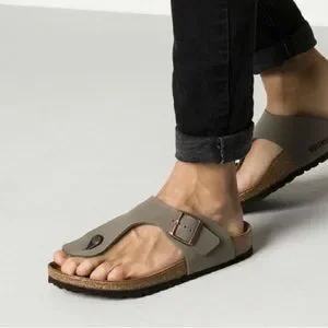Birkenstock Men’s Ramses BS 43 Stone Flat form Sandal size 10 USmen/12womans Birkenstock | Shoes | Birkenstock Mens Ramses Bs 43 Stone  main image 2